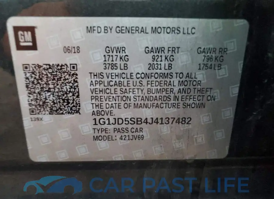1G1JD5SB4J4137482# 12