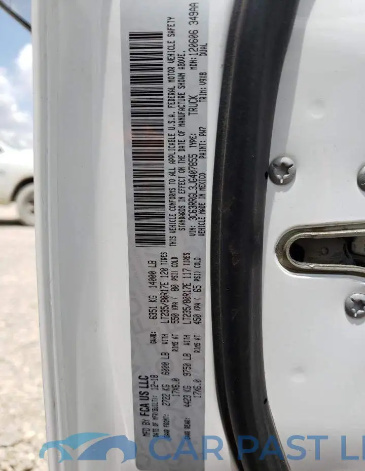3C63RRGL3JG407855# 12