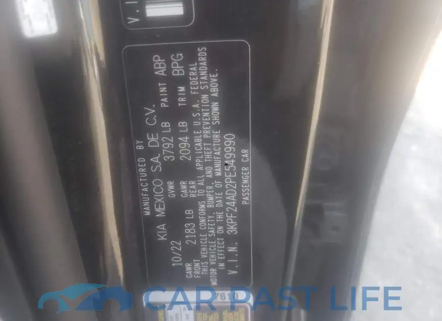 3KPF24AD2PE549990# 12
