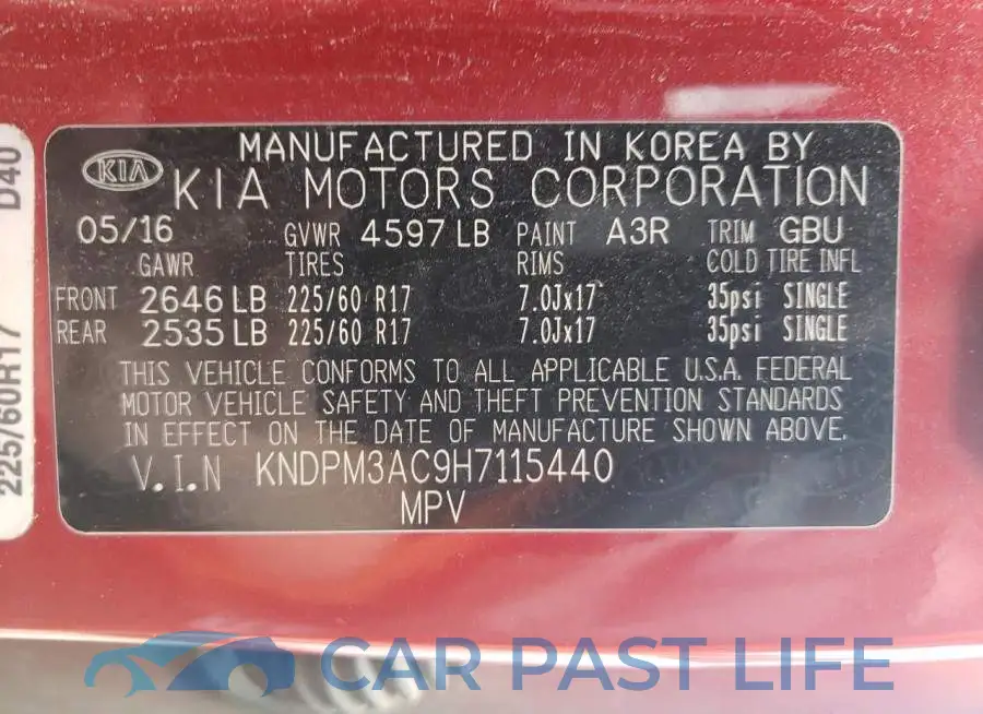 KNDPM3AC9H7115440# 13