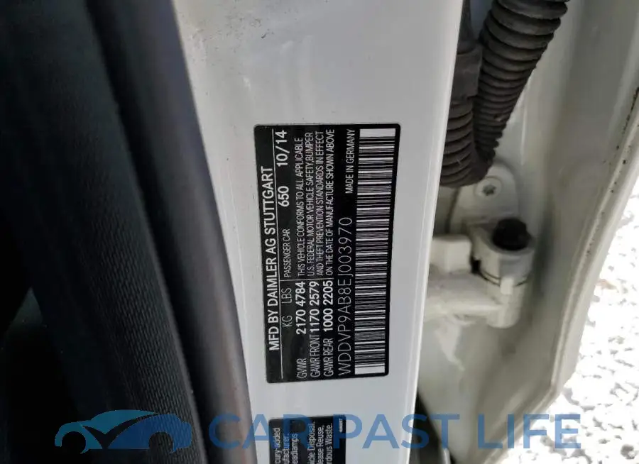 WDDVP9AB8EJ003970# 12