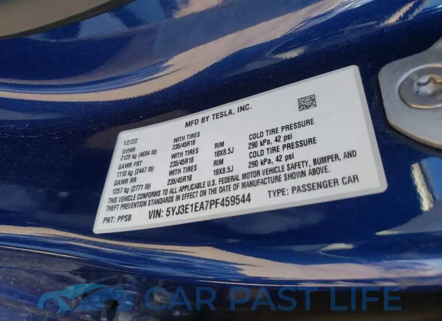 5YJ3E1EA7PF459544# 13