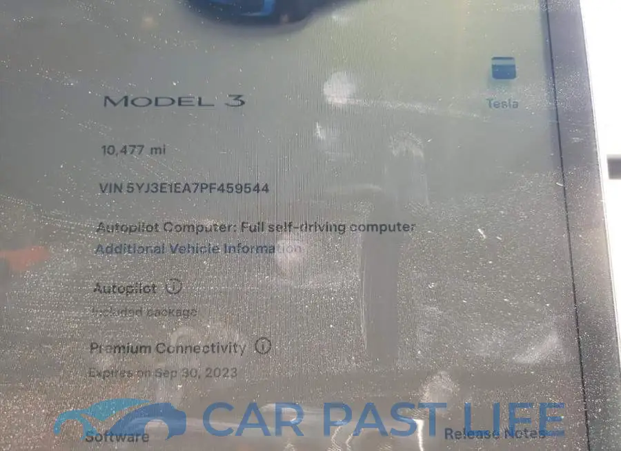 5YJ3E1EA7PF459544# 9