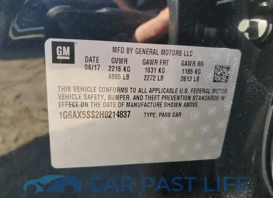 1G6AX5SS2H0214837# 13