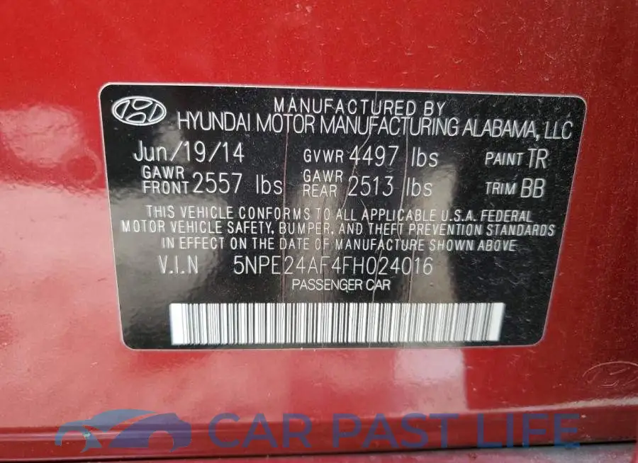 5NPE24AF4FH024016# 13