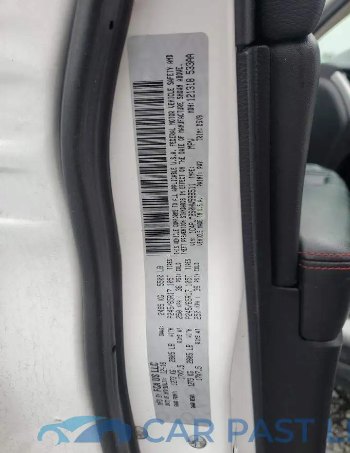 1C4PJMBS0HW599511# 12