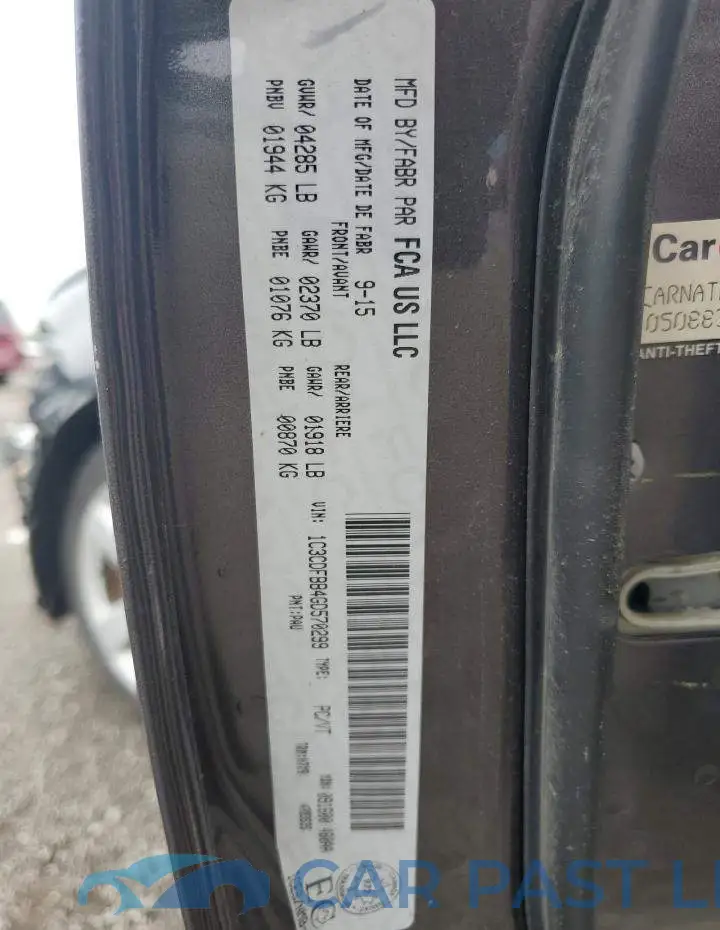 1C3CDFBB4GD570299# 13
