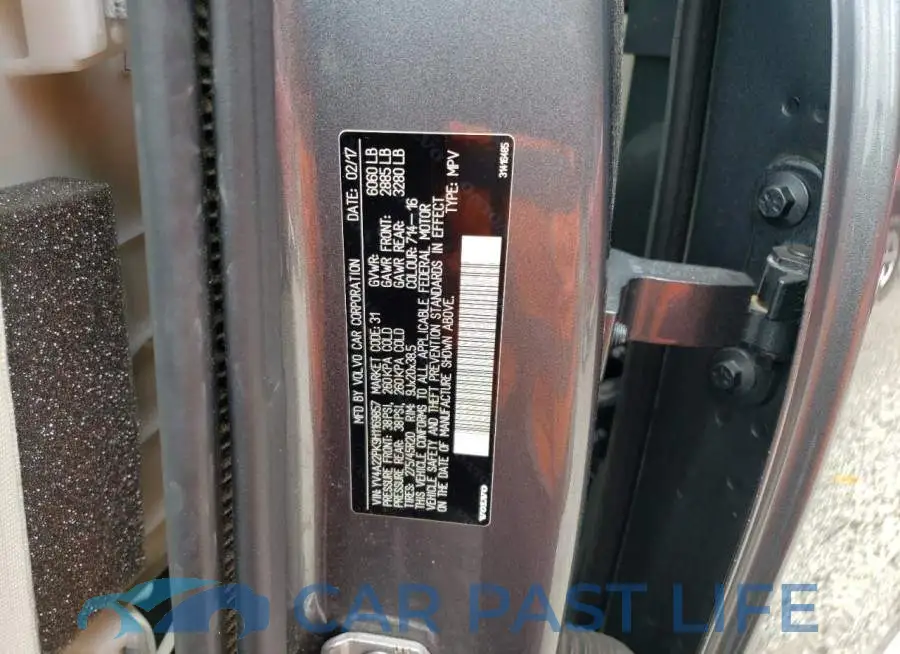 YV4A22PK9H1169857# 13