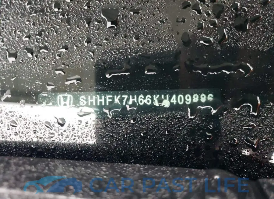 SHHFK7H66KU409886# 12
