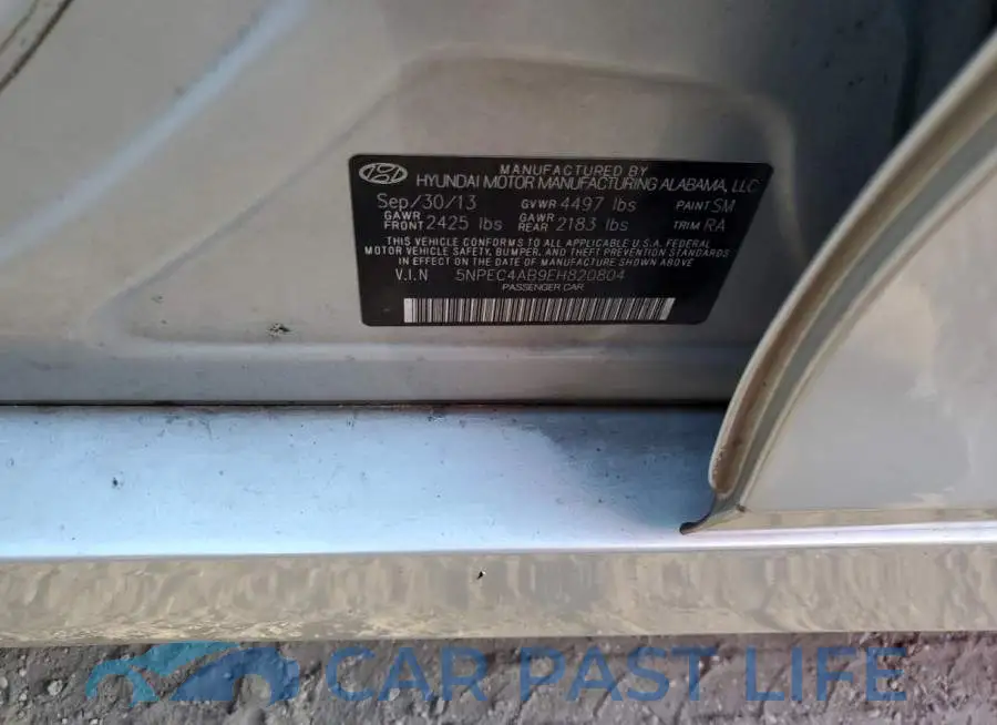 5NPEC4AB9EH820804# 13