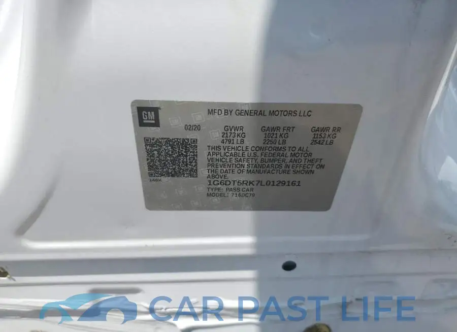 1G6DT5RK7L0129161# 13