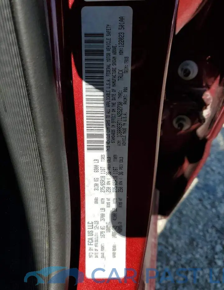 1C6RREBT1LN252730# 12