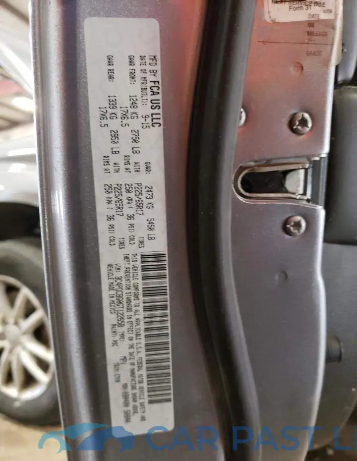 3C4PDCBG0GT122658# 14
