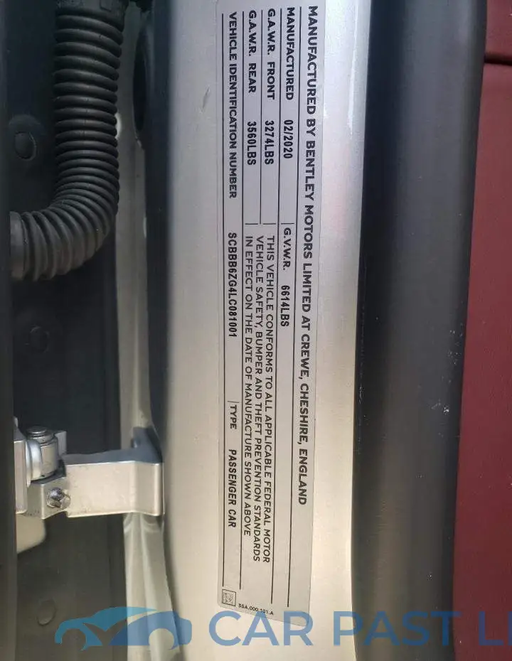 SCBBB6ZG4LC081001# 12