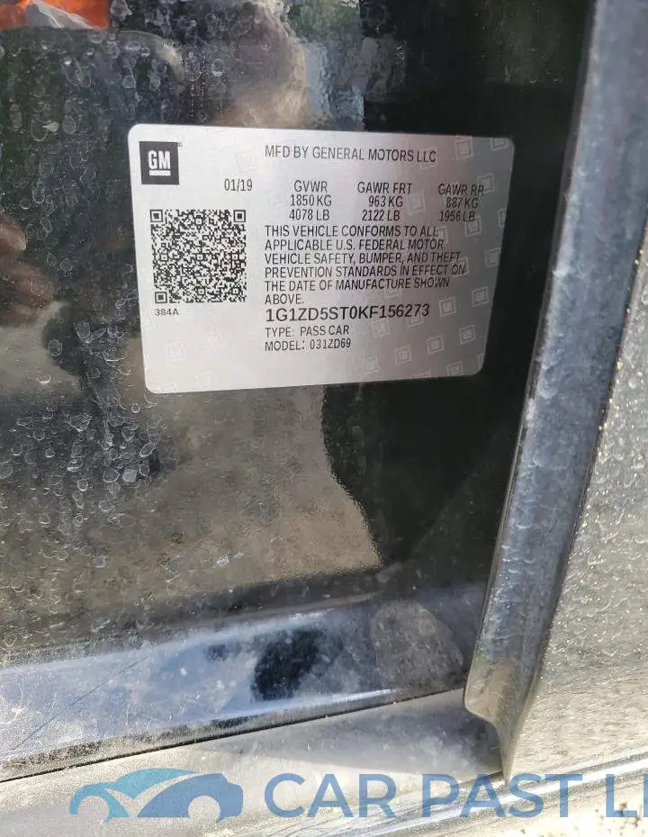 1G1ZD5ST0KF156273# 13