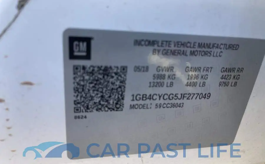 1GB4CYCG5JF277049# 10