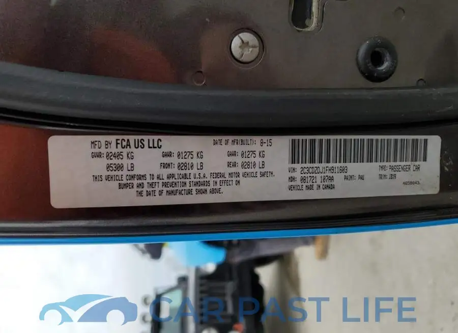 2C3CDZDJ1FH911603# 12