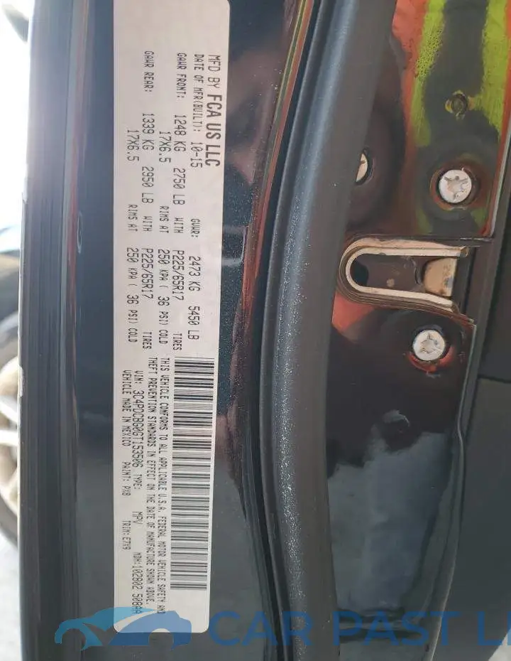 3C4PDCBG0GT153506# 12