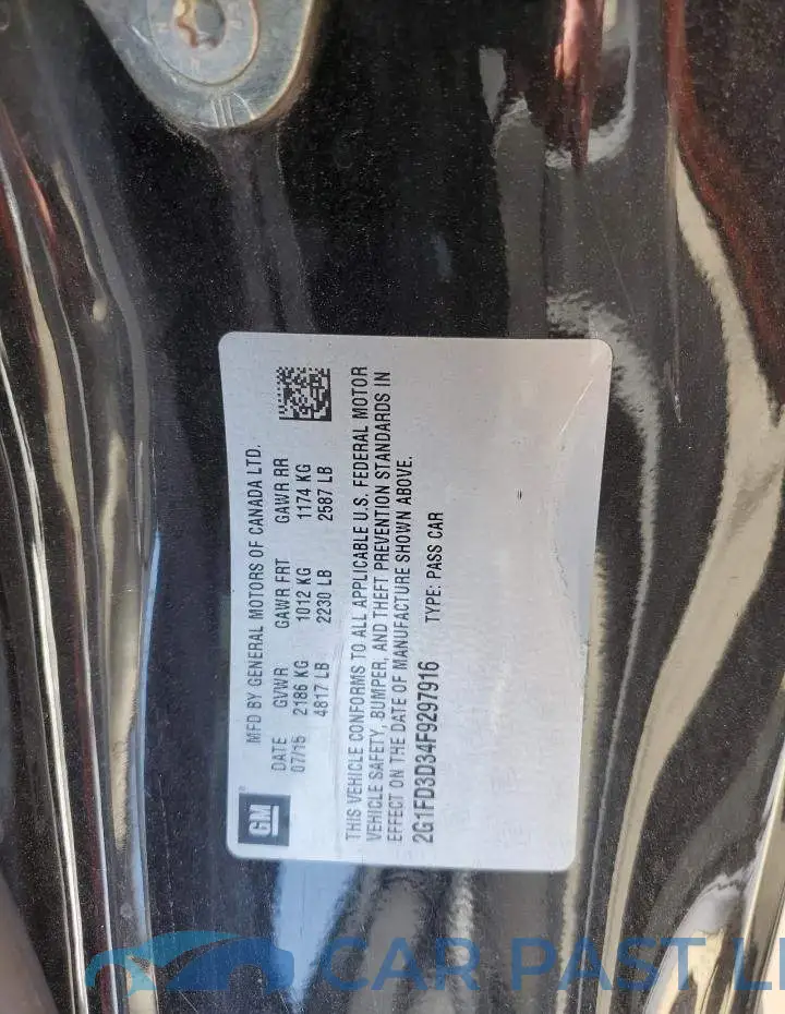 2G1FD3D34F9297916# 12