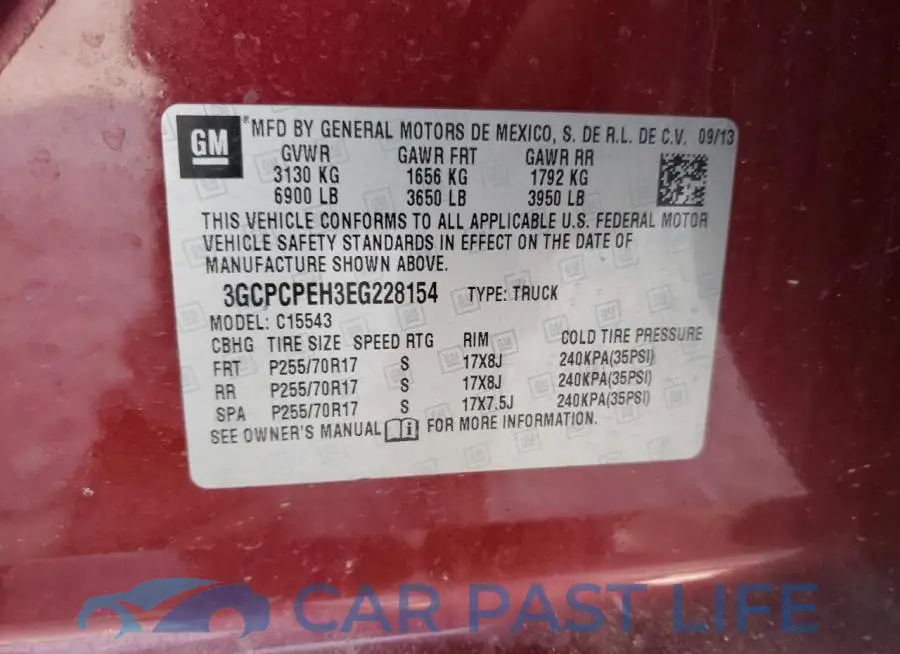 3GCPCPEH3EG228154# 13