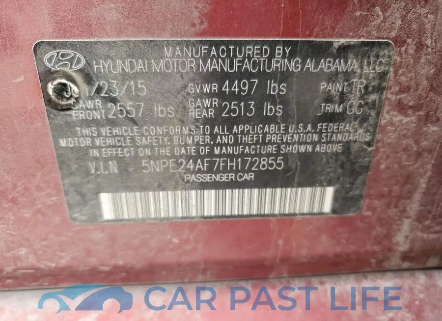 5NPE24AF7FH172855# 13