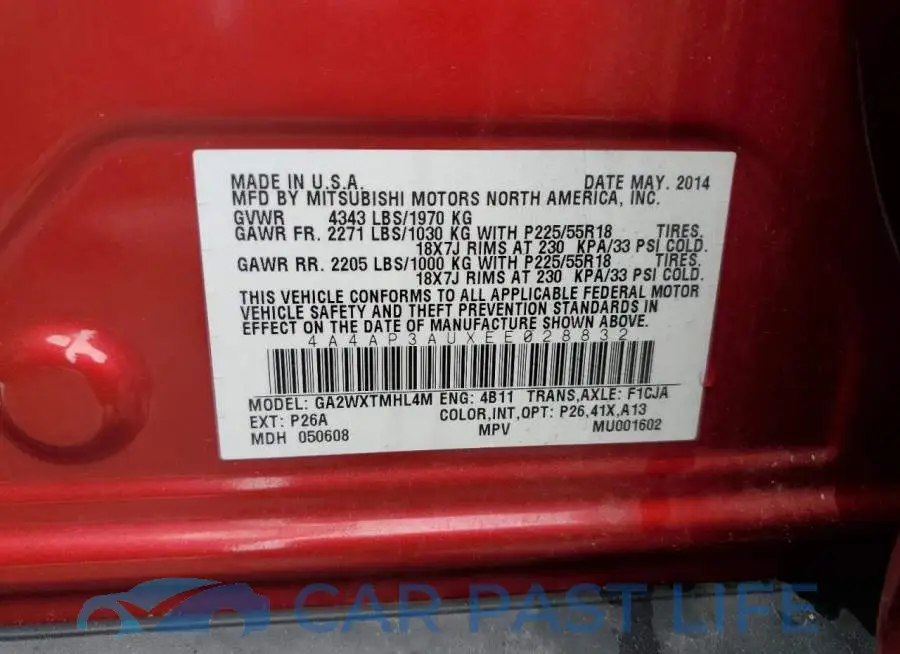 4A4AP3AUXEE028832# 12