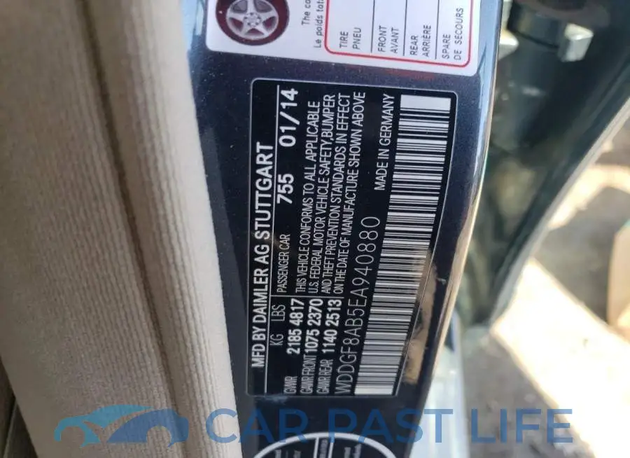 WDDGF8AB5EA940880# 13