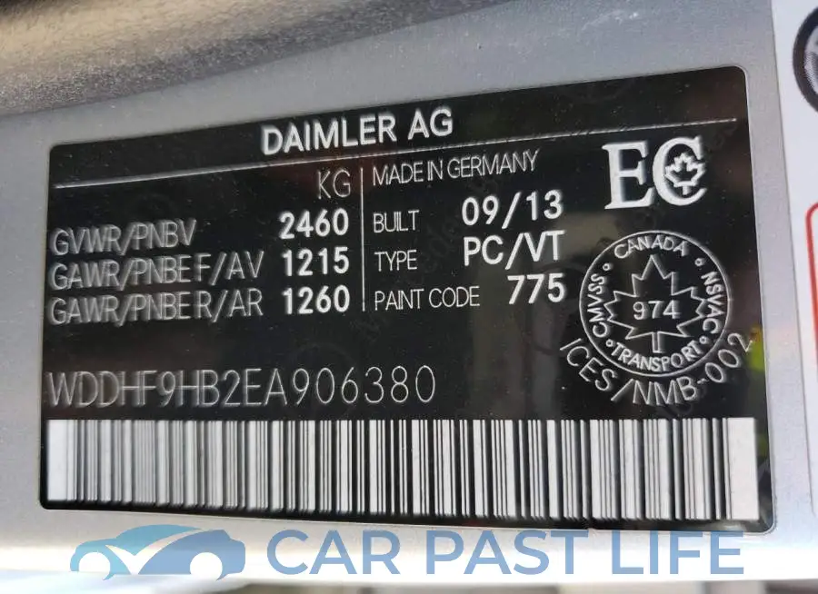 WDDHF9HB2EA906380# 13