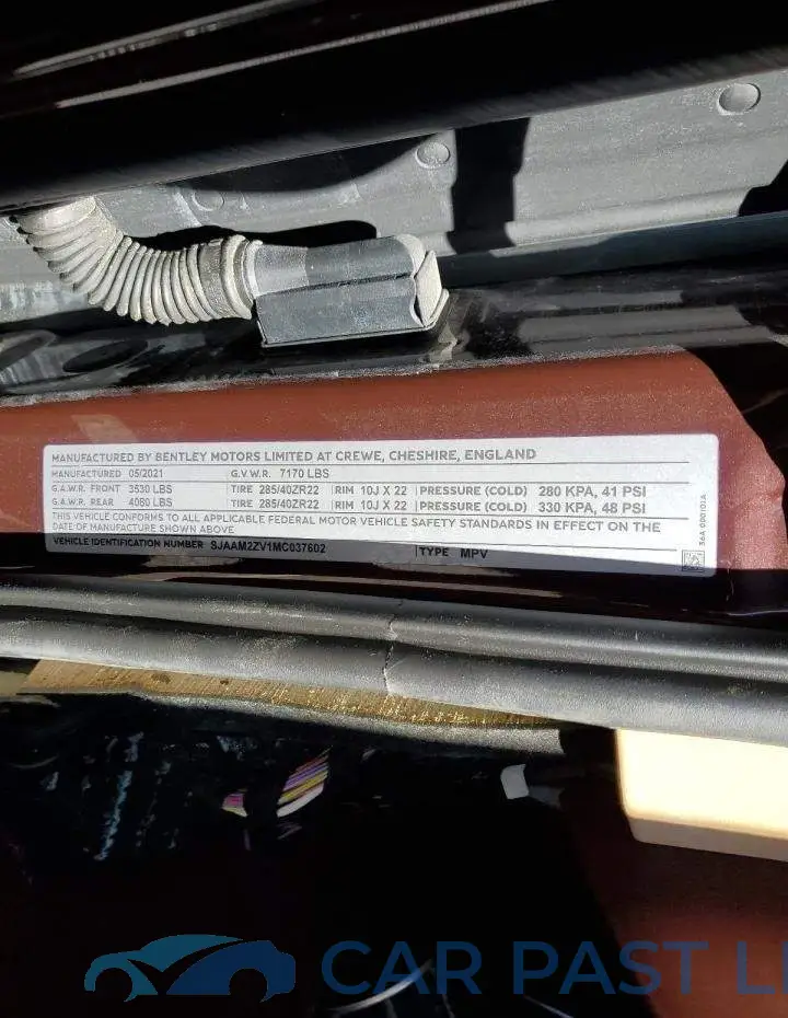 SJAAM2ZV1MC037602# 12