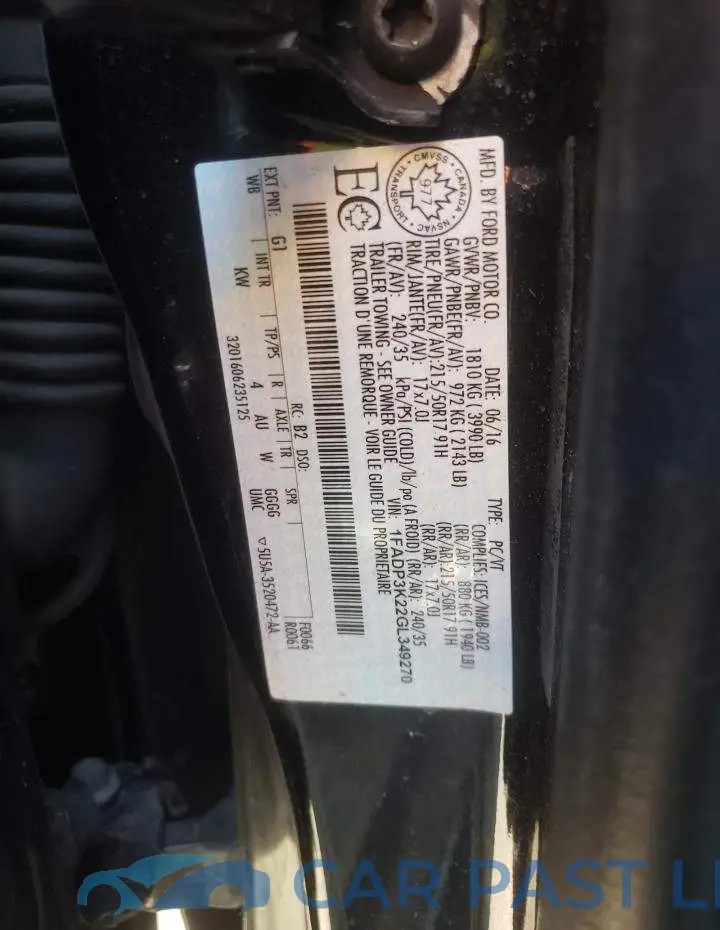 1FADP3K22GL349270# 12
