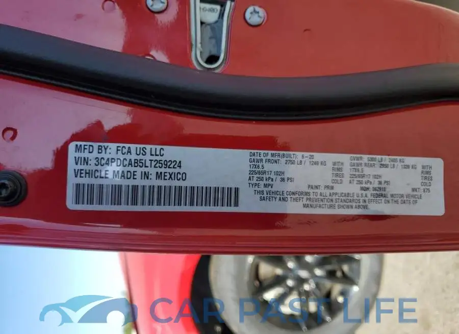3C4PDCAB5LT259224# 13