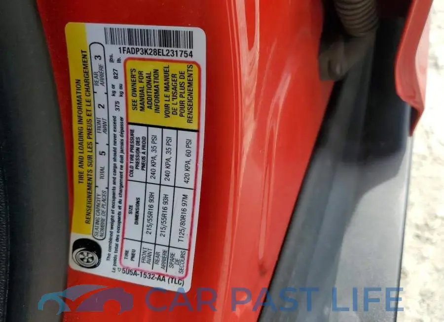 1FADP3K28EL231754# 10