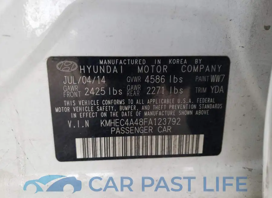KMHEC4A48FA123792# 12