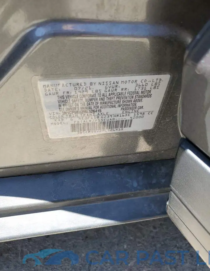 3N1CP5BV2ML526415# 14
