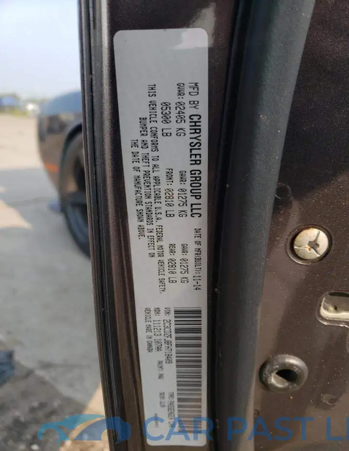 2C3CDZFJ8FH718409# 12