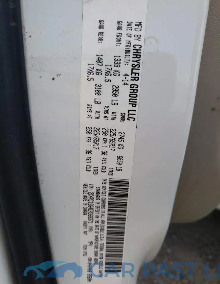 2C4RC1BG4ER368371# 14