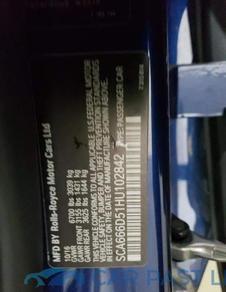 SCA666D51HU102842# 12