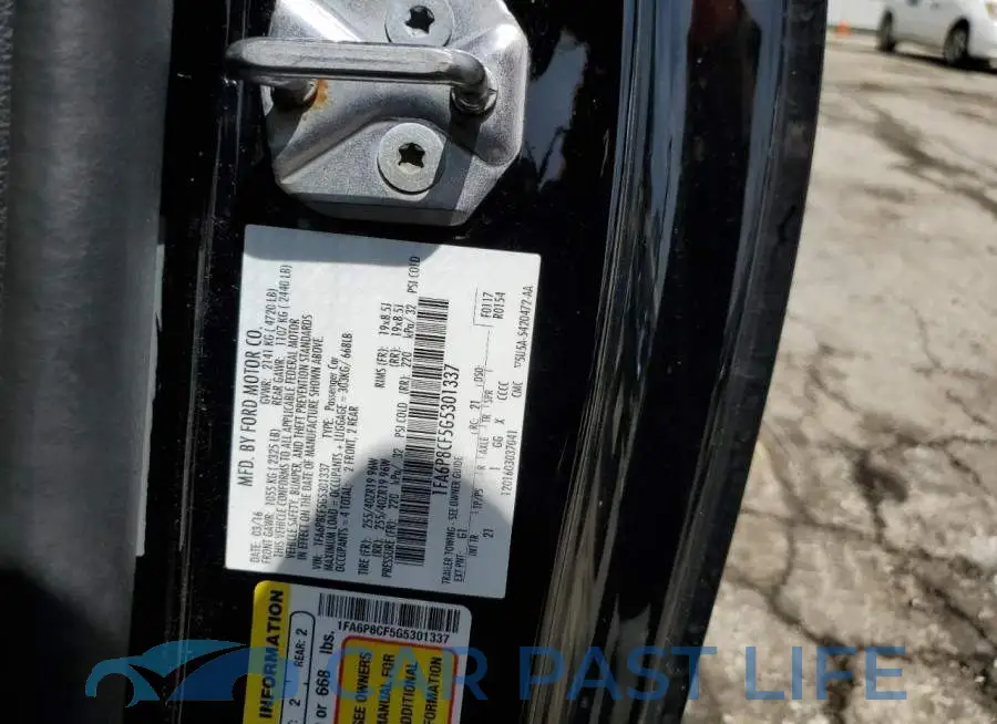 1FA6P8CF5G5301337# 12