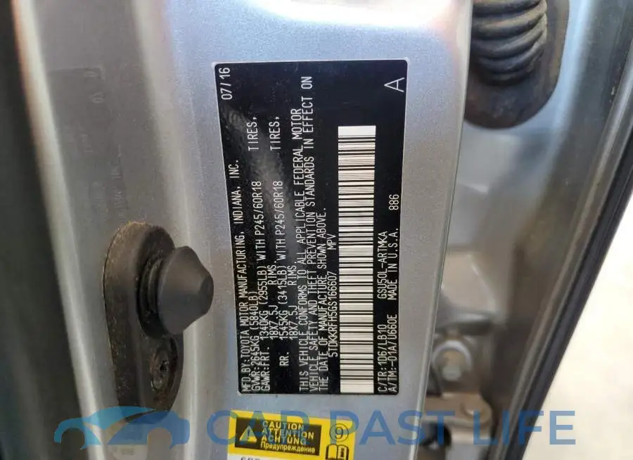 5TDKKRFH5GS166607# 14