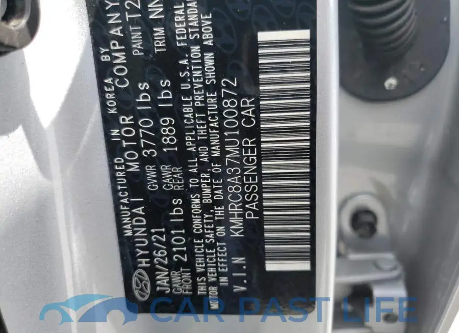 KMHRC8A37MU100872# 10
