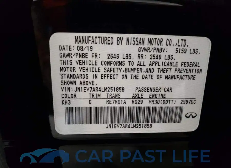 JN1EV7AR4LM251858# 12