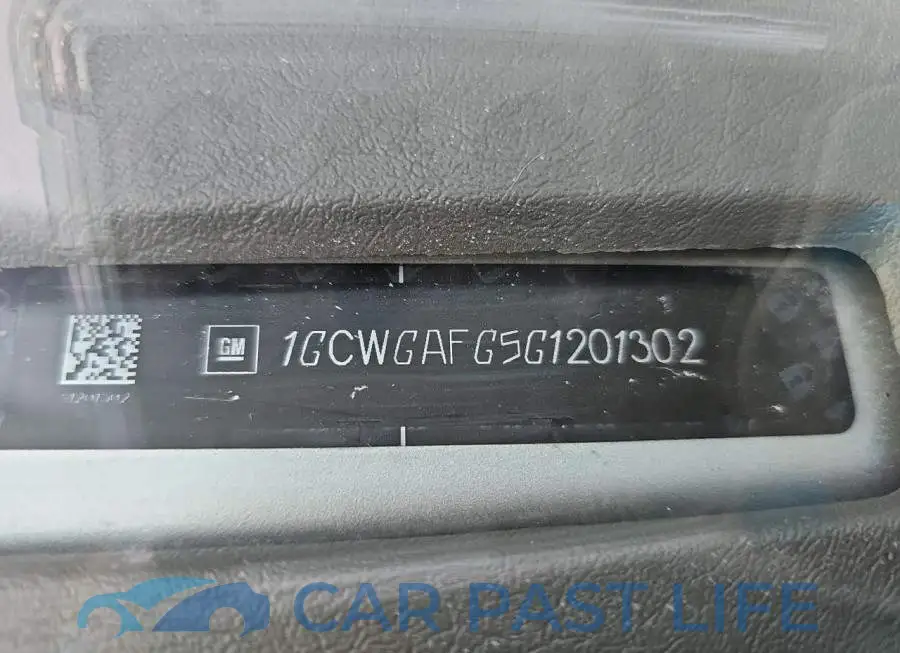 1GCWGAFG5G1201302# 10