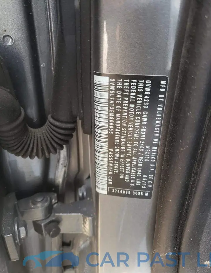 3VW5L7AT3EM806656# 13