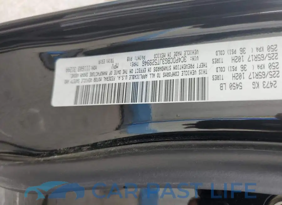 3C4PDCBG3JT529946# 13