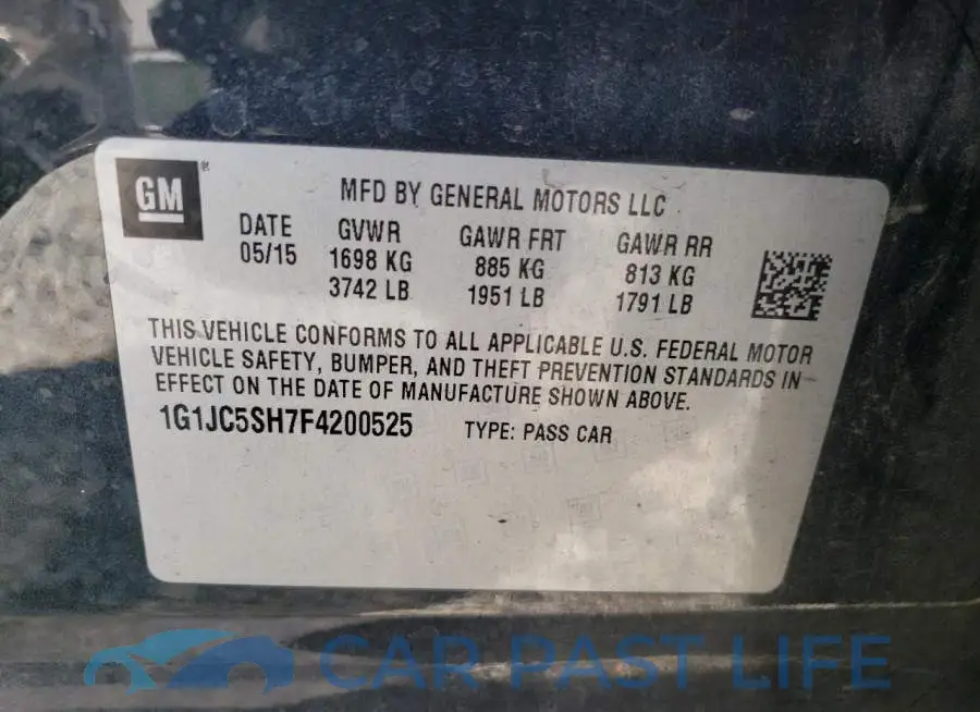 1G1JC5SH7F4200525# 12