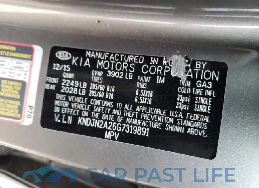 KNDJN2A26G7319891# 12