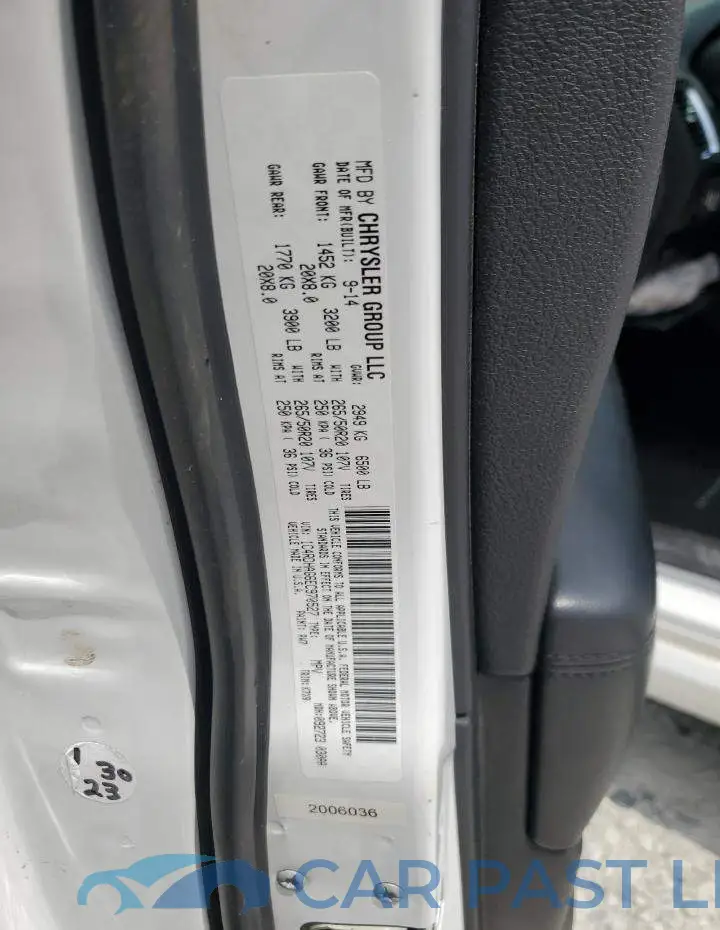 1C4RDHAG6EC970527# 13