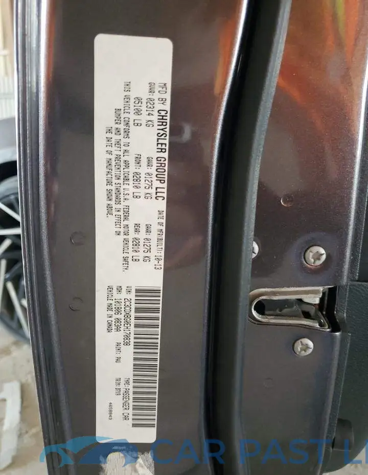 2C3CDXBG0EH170838# 12