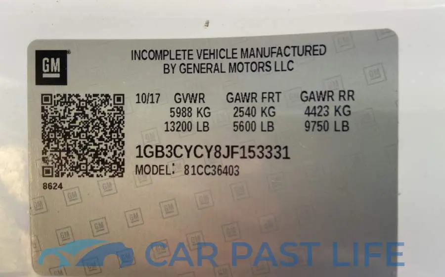 1GB3CYCY8JF153331# 10