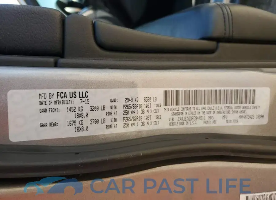 1C4RJEAG3FC944511# 12